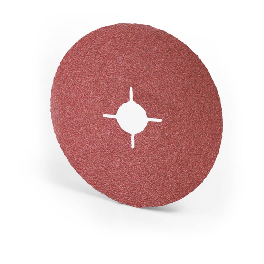 DISCO DE LIJA C50 BARRENO 7" X 7/8" CERAMICS METAL VSM XF760 4 RANURAS