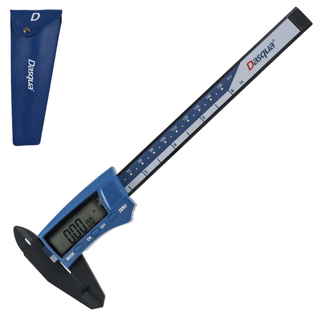 CALIBRADOR DIGITAL PLÁSTICO 0-150MM/0-6"*0.01MM/0.0005"/1/64"