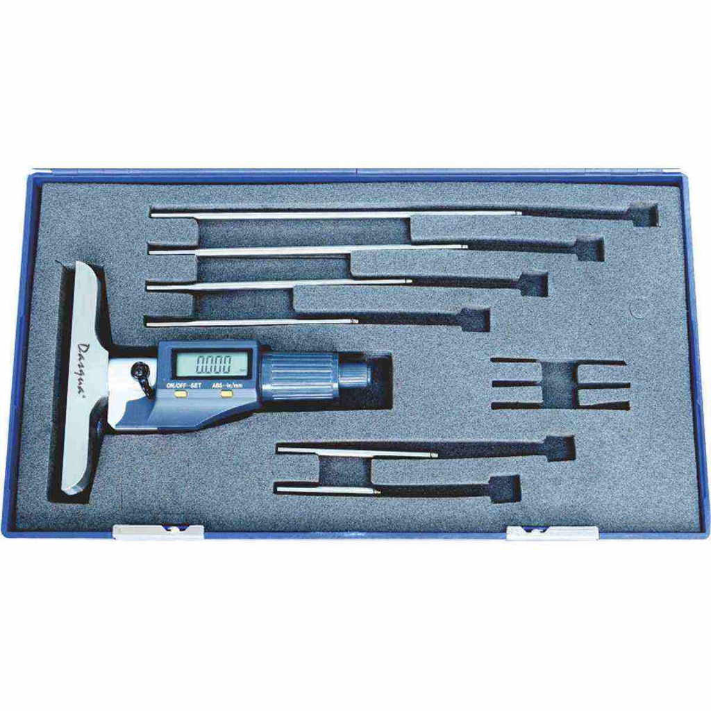 MICROMETRO D/PROF. DIG. 0-150MM*/0-6*.001MM/0.00005 C/PILA CR2032