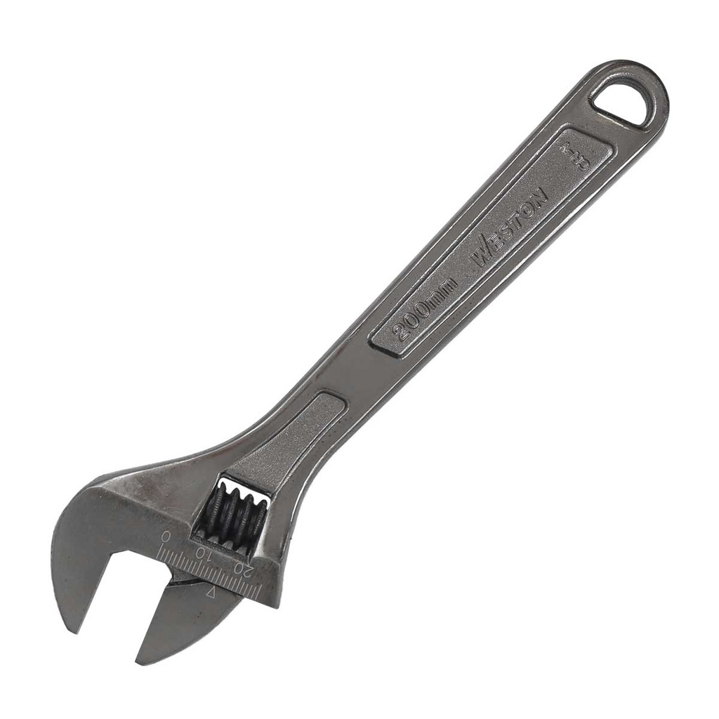 LLAVE PERICA 8" IND.NEGRO NIQUELADA