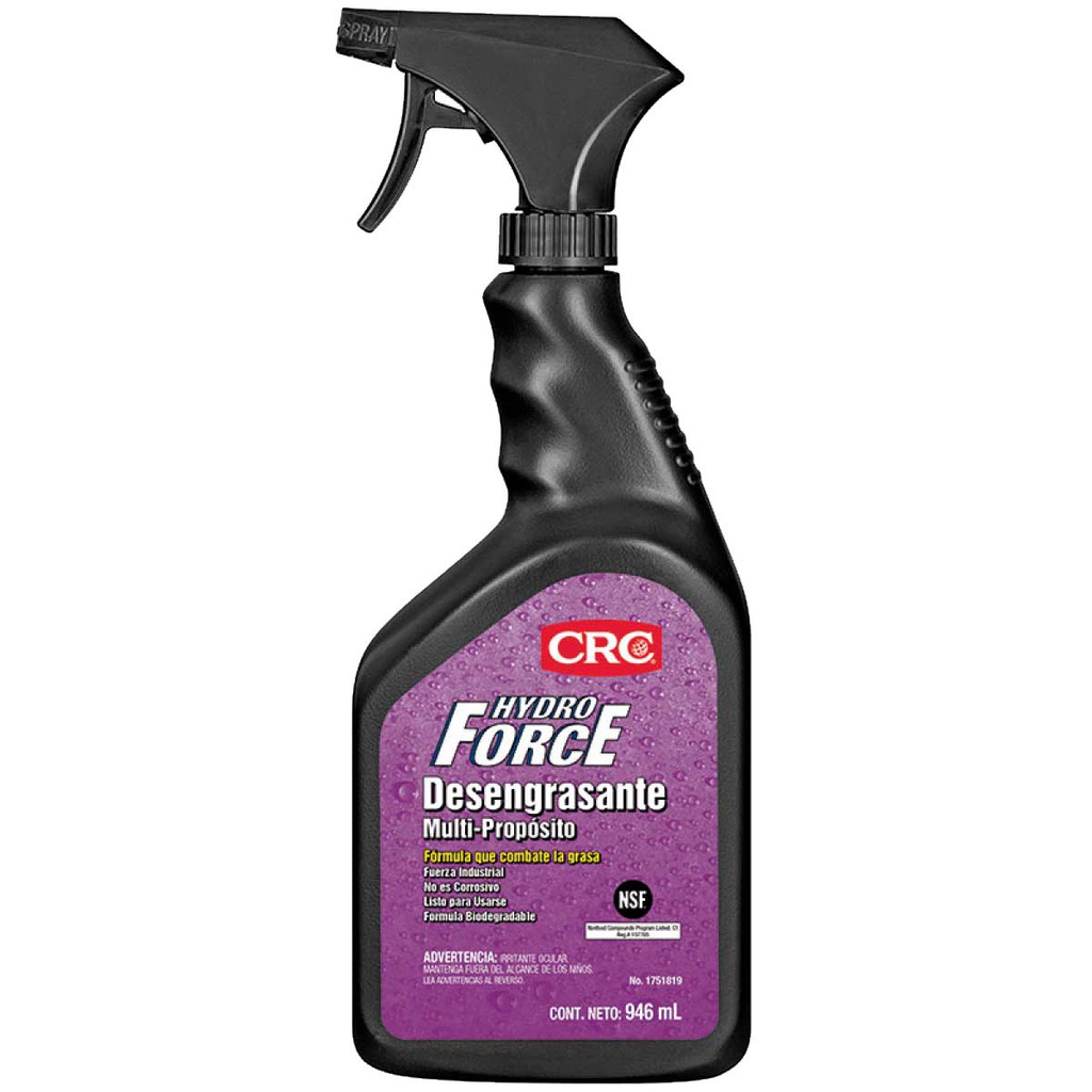 DESENGRASANTE HYDROFORCE C/ ATOMIZADOR (946ml)