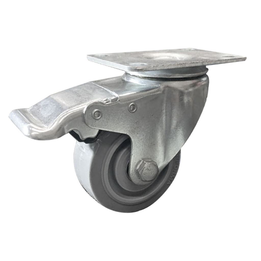 RODAJA (TPR) HITECH PERFORMA GIRA. C/FRENO 4X1-1/4"