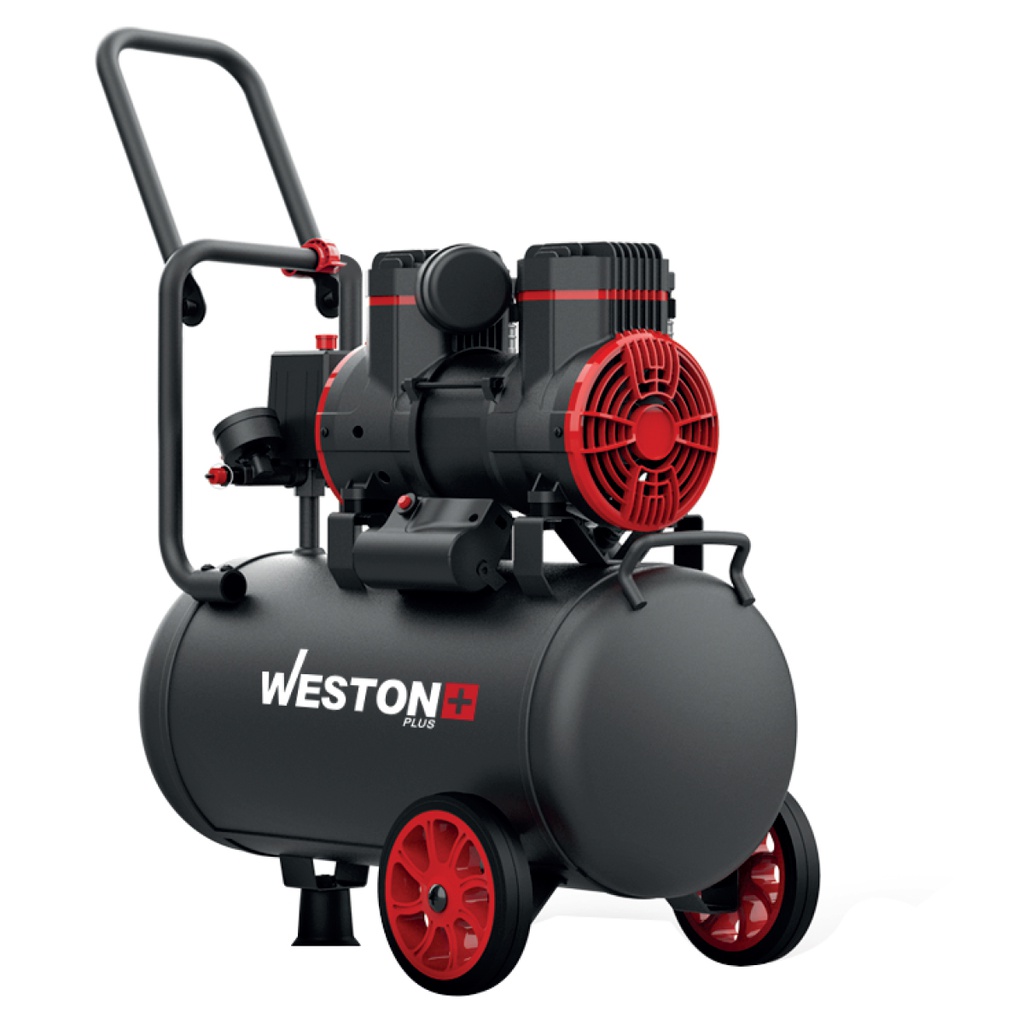 COMPRESOR DE AIRE LIBRE DE ACEITE 24L WPLUS
