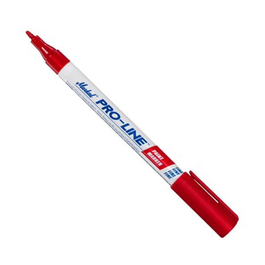MARCADOR PUNTO FINO PROLINE ROJO (Precio x  Empaque c/12 pzas)