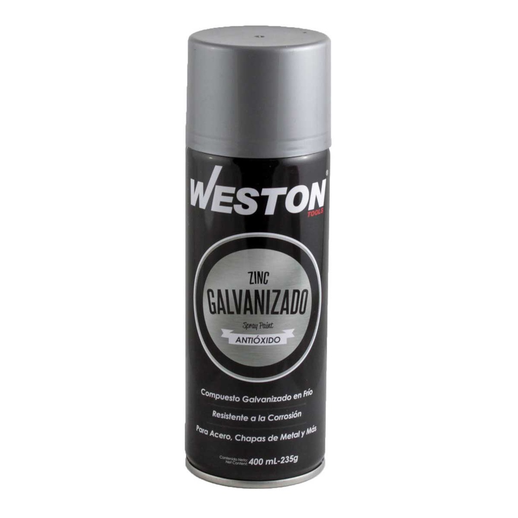 PINTURA EN AEROSOL ZINC GALVANIZADO
