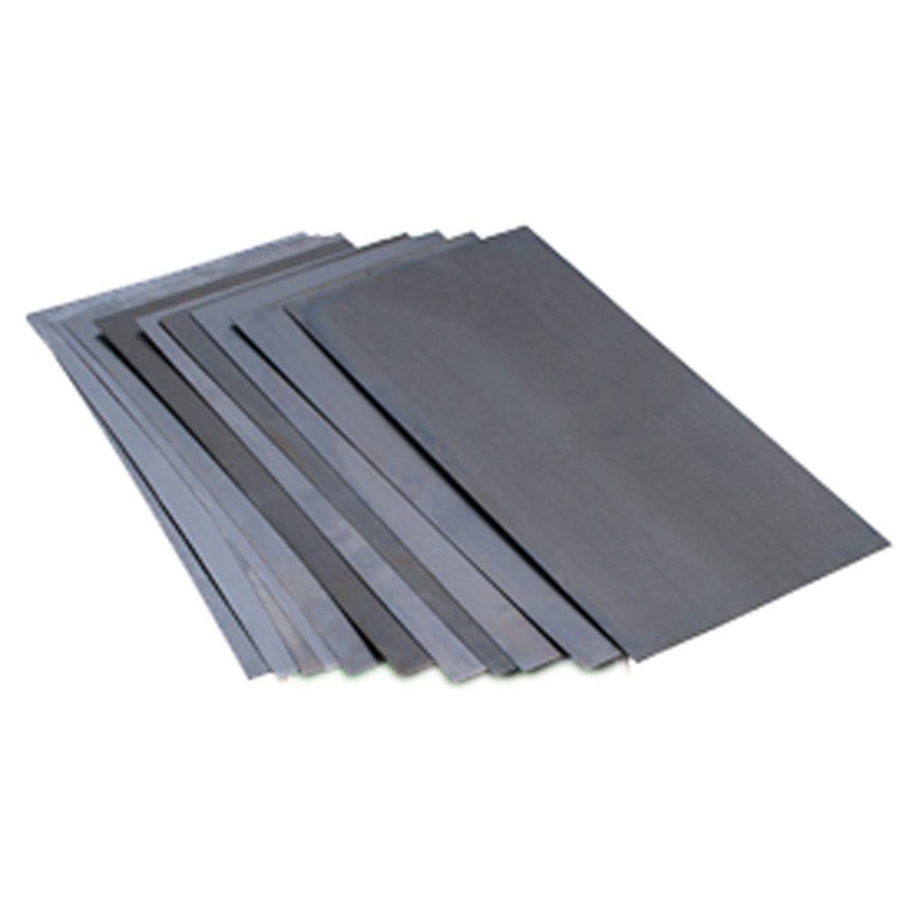 JGO LAINAS D/ACERO INOXIDABLE 6"X12" 8 P