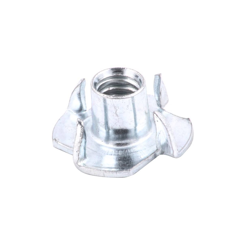 TUERCA "T"GALV. 4 PUNTAS 1/4-20X5/16   (Precio x Pza - Caja c/100 pzas)
