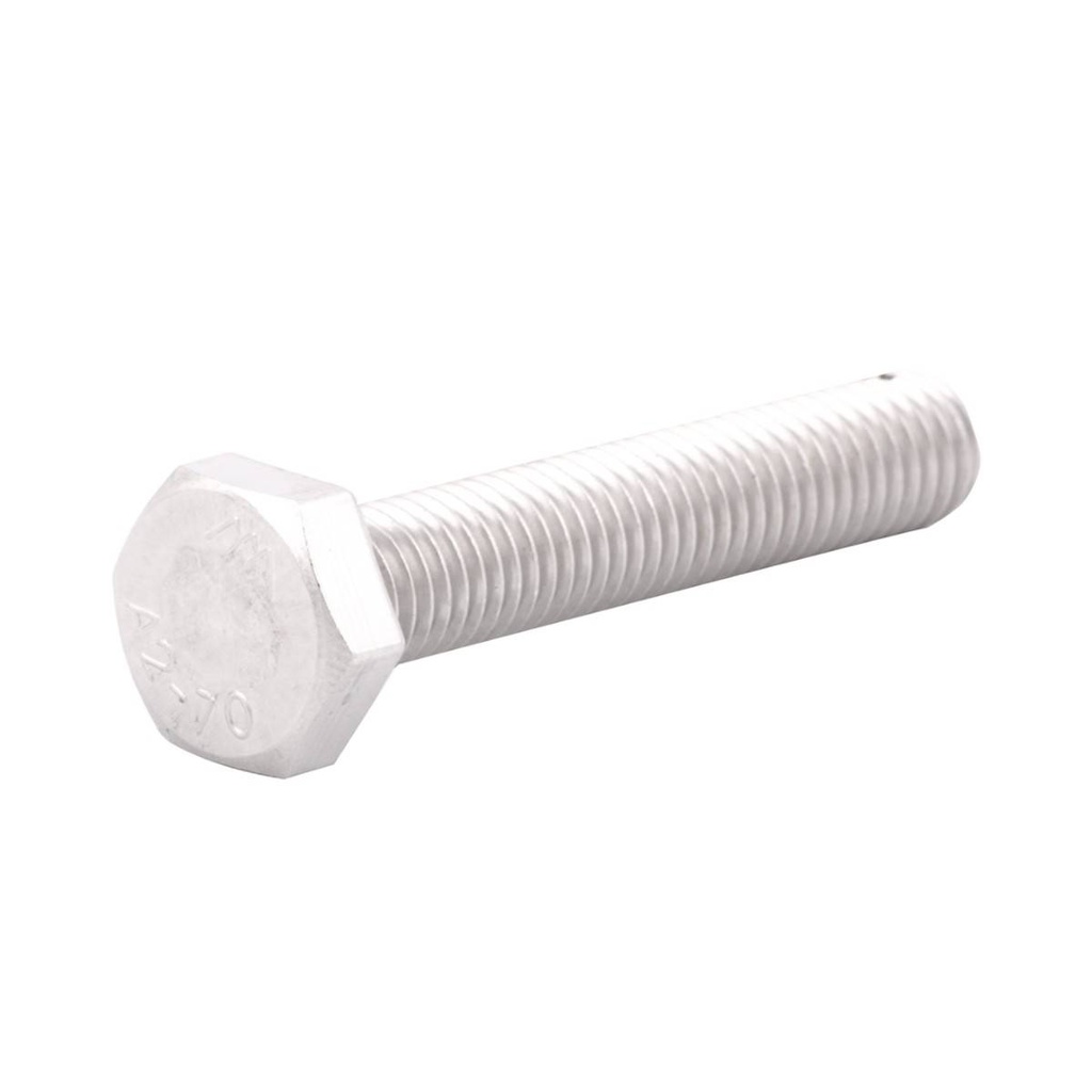 TORNILLO HEX ACERO INOX. 'RC' M10-1.5 X 25  (Precio x Pza - Caja c/50 pzas)