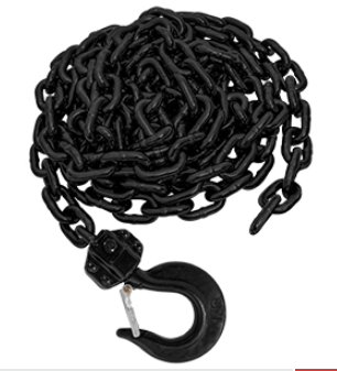 CADENA G80 7X21MM LEVANTE 6M CON GANCHO