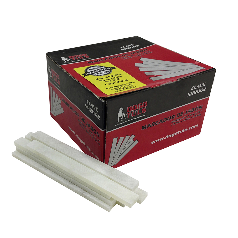 MARCADOR DE JABON 5"X1/2"X 3/16"C/144 PZ