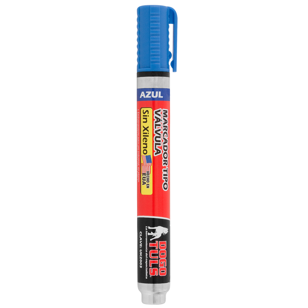 MARCADOR DE VALVULA AZUL DOGOTULS