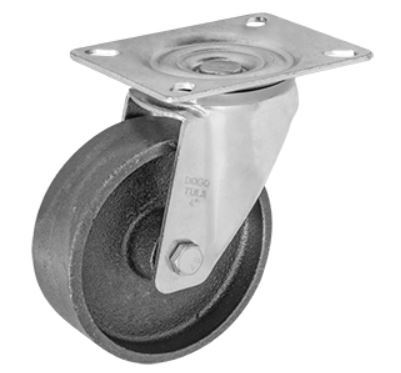 RODAJA FIERRO GIRATORIA 4"