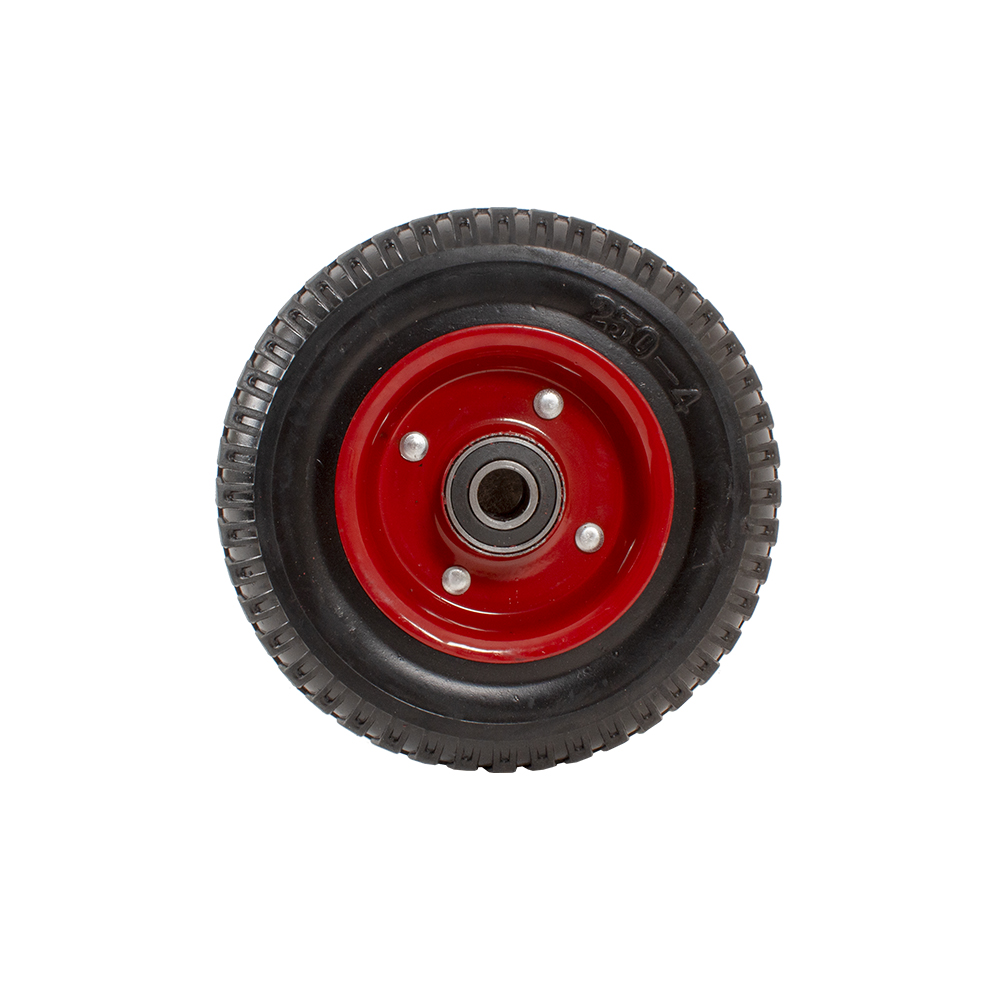 RUEDA DE HULE SÓLIDO 8"