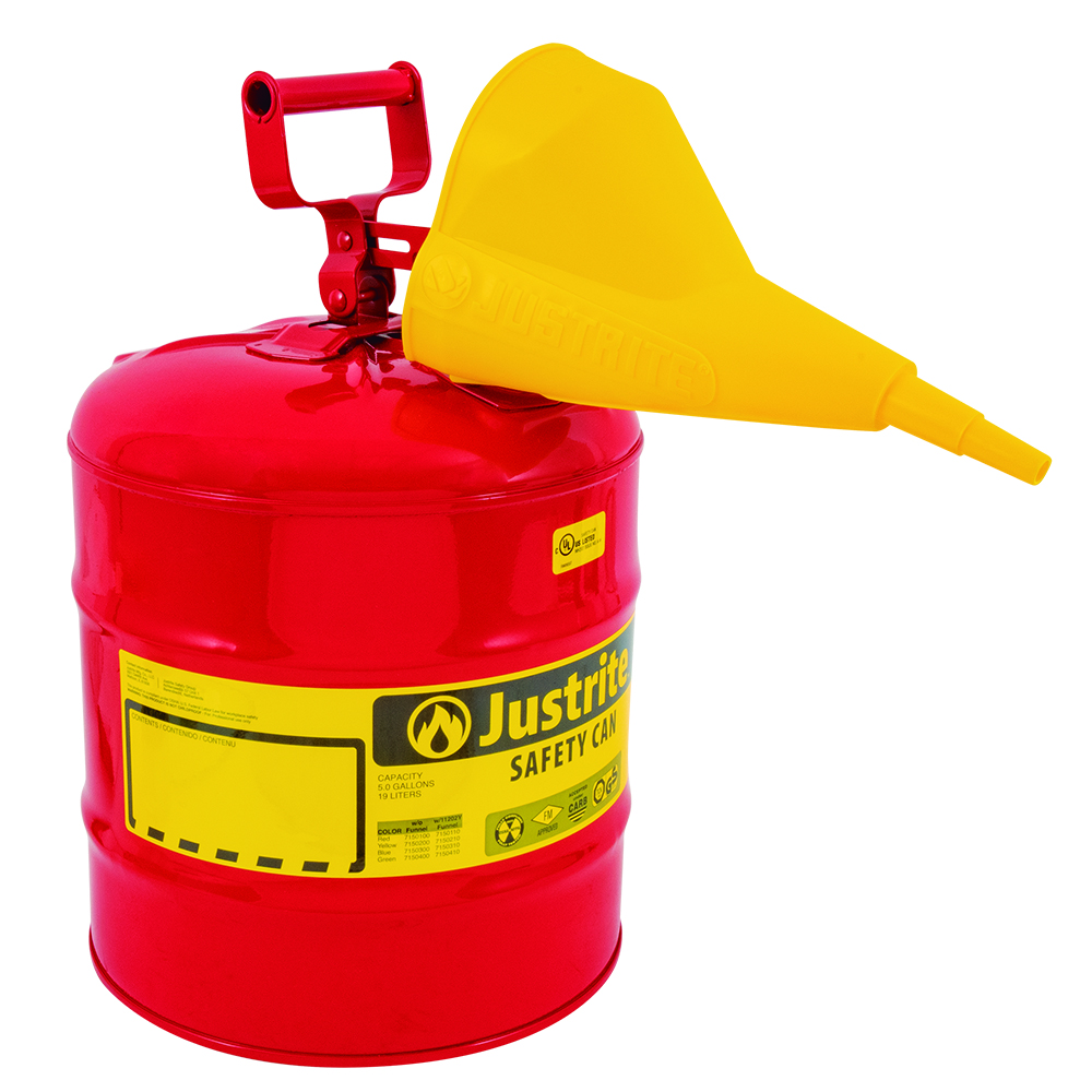 TANQUE JUSTRITE TIPO I 5 GAL GASOLINA