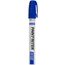 [LA4003] MARCADOR DE PINTURA LÍQUIDA TIPO VÁLVULA (Paint-Riter® Valve Action®) COLOR AZUL - Markal®