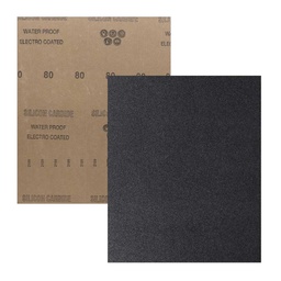 [LW-1085] HOJA DE LIJA DE AGUA CARBURO SILICIO 9" x 11" G1200 (Precio x pieza - Empaque c/100 pzas)