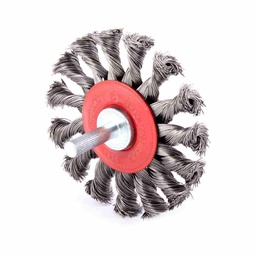 [Z-10085] CEPILLO CIRCULAR TRENZADO 3" C/VASTAGO 1/4" A. AL CARBON  .014"