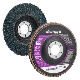 [Z-13532] DISCO LAMINADO ZIRCONIO 4-1/2" G80 WP (Precio x Empaque c/10 pzas)