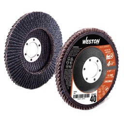 [Z-13700] DISCO LAMINADO ZIRCONIO 4-1/2X7/8" G40 T27 (Precio x Empaque c/10 pzas)