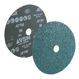 [Z-14309] DISCO DE LIJA C36 BARRENO 4.5" X 7/8" ACTIROX METAL VSM AF799