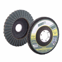 [Z-20397] DISCO LAMINADO ZIRCONIA MIMS (Z80) 4-1/2" X 7/8" T29 (Precio x  Empaque c/10 pzas)