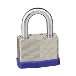 [BL-0265] CANDADO DE ACERO CUERPO LAMINADO 50MM C/2 LLAVES