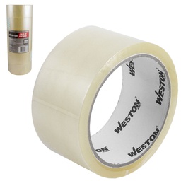 [TP-1050] CINTA DE EMPAQUE TRANSPARENTE 48mm X 150M ($ x pza, caja c/36) (Precio x pieza - Empaque c/6 pzas)