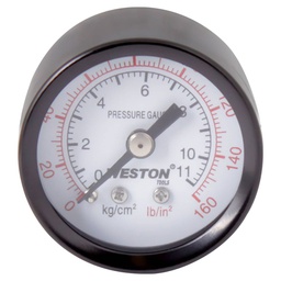 [W-10110] MANOMETRO 1-1/2" 1/8"NPT POSTERIOR 21KG/