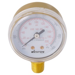 [W-10272] MANOM. D/OXIGENO 2" 1/4" NPT 200PSI/1400KP