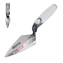 [Z-26000] CUCHARA FORJADA TIPO FILADELFIA 6" MANGO TPR (Precio x pieza - Empaque c/12 pzas)