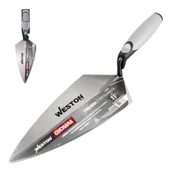 [Z-26015] CUCHARA FORJADA TIPO FILADELFIA 11" MANGO TPR (Precio x pieza - Empaque c/12 pzas)