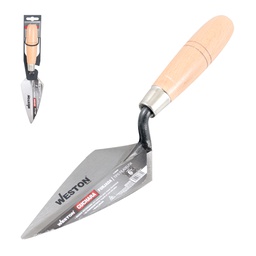 [Z-26020] CUCHARA FORJADA TIPO FILADELFIA 6" MANGO D/MADERA (Precio x pieza - Empaque c/12 pzas)