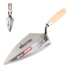 [Z-26025] CUCHARA FORJADA TIPO FILADELFIA 9" MANGO D/MADERA (Precio x pieza - Empaque c/12 pzas)