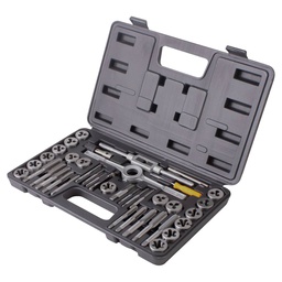[ST-5-776-030] JGO.MACHUELOS Y DADO 40 PCS.FRACCIONAL A.C. A 1/2"
