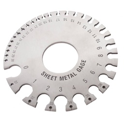 [STWS-1041-0020] GAGE P/LAMINA Y ALAMBRE P/ ACEROS NO FERR. 0-36 (0.3125"-0.007")