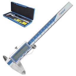 [STWS-2115-2305] CALIBRADOR CAJA METALICA C/PANTALLA GRANDE 0-6'' mm/F/in (REEMPLAZA STWS-2112-8105) C/PILA LR44