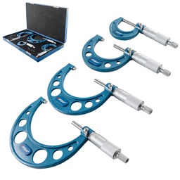 [STWS-4111-8210] JGO 4 MICROMETROS P/EXTERIORES 0-100MM* TIPO MITUTOYO*0.01MM
