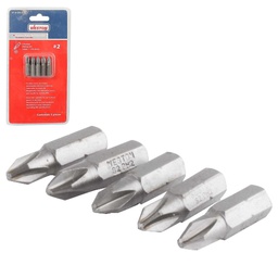 [ST-6-200-010] JGO.5 PZS.PUNTA P/DES. PHILLIPS 2X1"