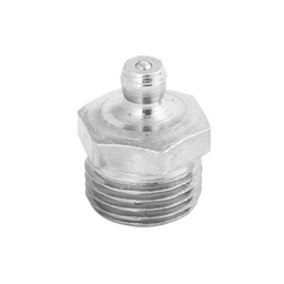 [A-16500] GRASERA M10 X 1 RECTA INOXIDABLE (Precio x Empaque c/100 pzas)