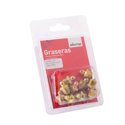 [A-16547-1-B] GRASERA 1/8-27 NPT RECTA H-200 (PRECIO POR PIEZA- MINIMO 10 PIEZAS)