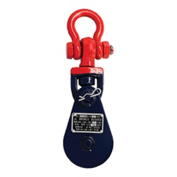 [C-00853-05] PASTECA C/GRILLETE P/CABLE HD 6T 6"
