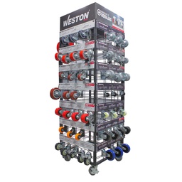 [EX-RODAPAQ] PAQUETE DE RODAJAS + EXHIBIDOR