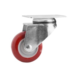 [Y-1047-075] RODAJA MARRÓN PU GIRA. 3X1-1/4"