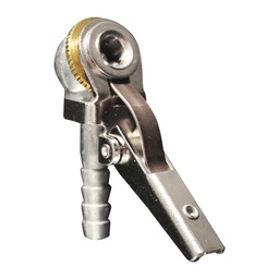 [ZH-00720] VALVULA PARA INFLAR SENCILLA 1/4" NPT CON CHUCK  Mod  694BK