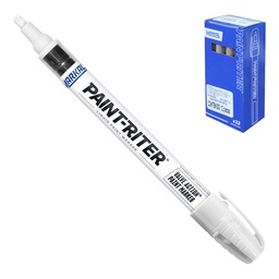 [STM-096820] MARCADOR VALVE ACTION BLANCO (Precio x  Empaque c/12 pzas)