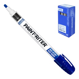 [STM-096825] MARCADOR VALVE ACTION AZUL (Precio x Empaque c/12 pzas)