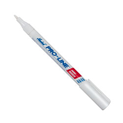 [STM-096871] MARCADOR PUNTO FINO PROLINE BLANCO (Precio x Empaque c/12 pzas)