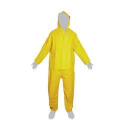 [IM-020] TRAJE IMPERMEABLE 2 PIEZAS PVC/POLIESTER 0.35MM T/EG
