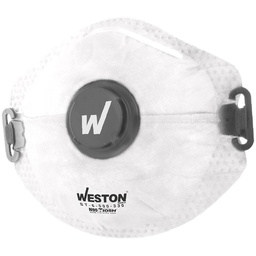 [ST-6-500-330] RESPIRADOR C/VALVULA  N95 Certificado CDC (Precio x Empaque c/10 pzas)