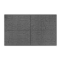 [TP-1345] TAPETE ANTIFATIGA DE DESAGUE NEGRO 1/2'' X 36'' X 120''